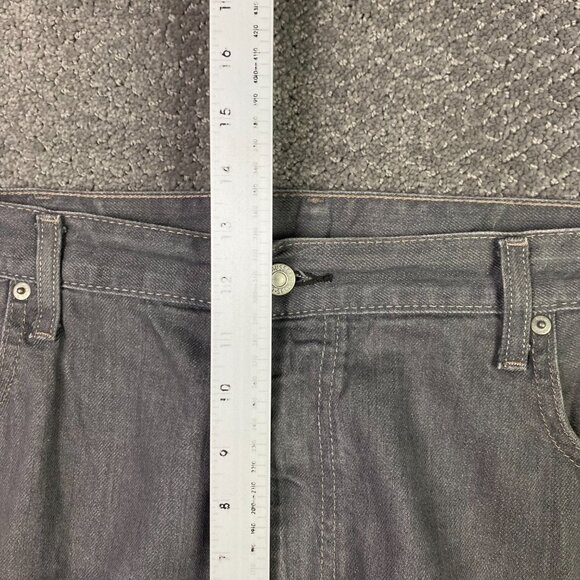 Levi's 569 Loose Straight Fit Jeans Men's 42 x 30 Measures 45 x 29 Gray - Picture 10 of 13